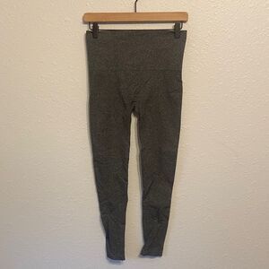 SPANX Heather Gray High Waisted Skinny Ankle Leggings Size Medium